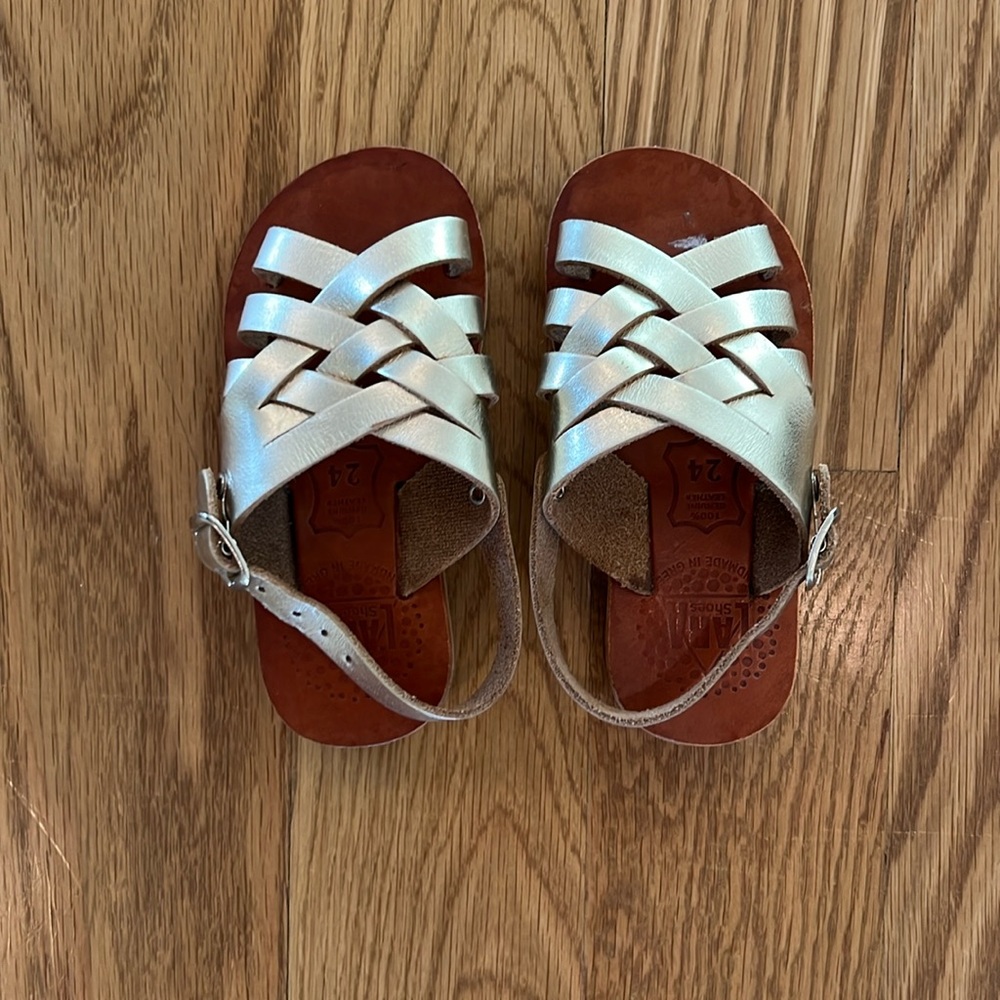 Gold Girls Sandals